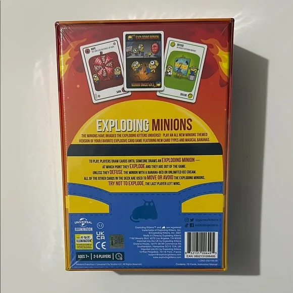 Exploding Minions Card Game - Picture 2 of 2